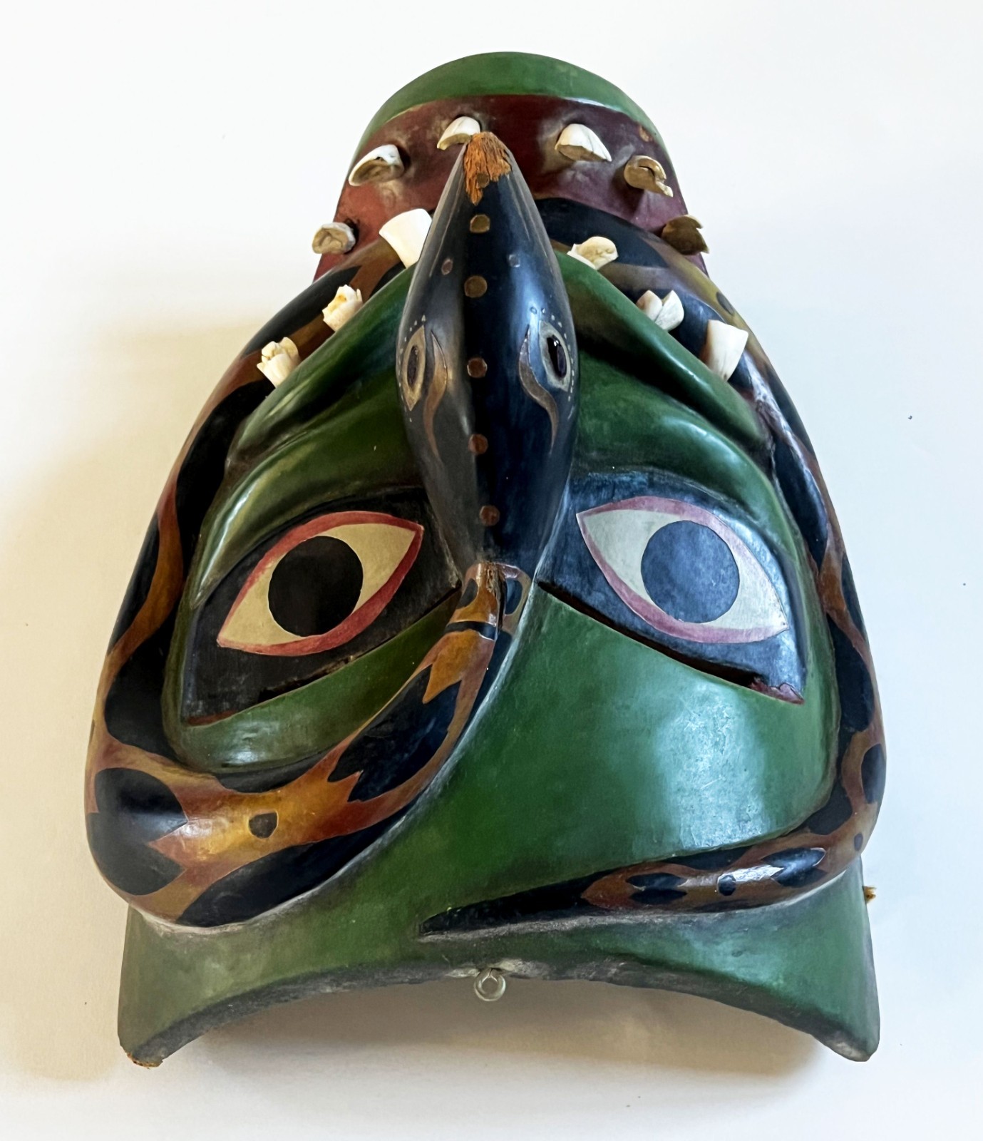 VICTORIANO SALGADO URUAPAN MICHOACAN XL 11" FECUNDIDAD FERTILITY WOOD MAQUE MASK