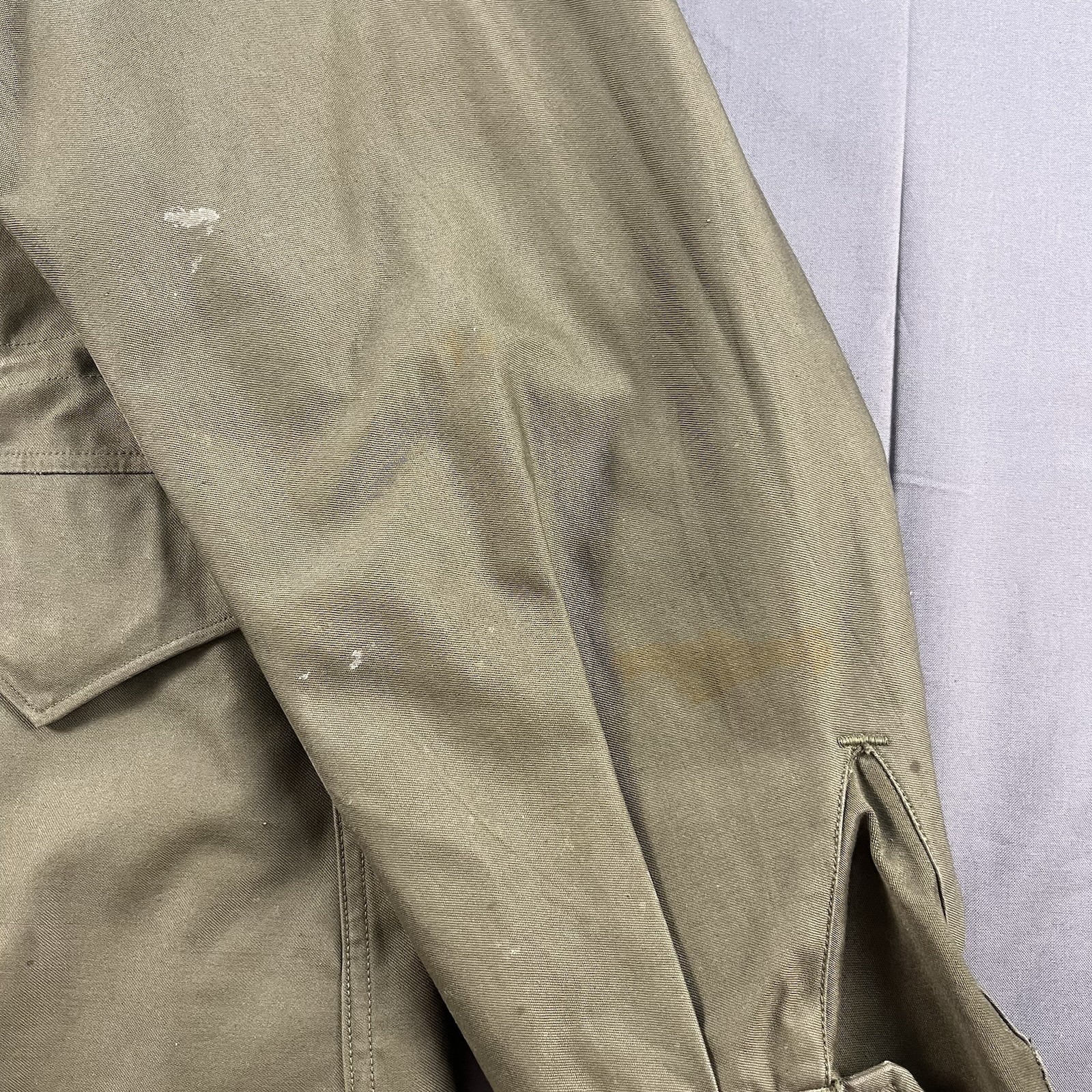 Vintage M43 Military Field Jacket WW2 40s US Army Parka Coat