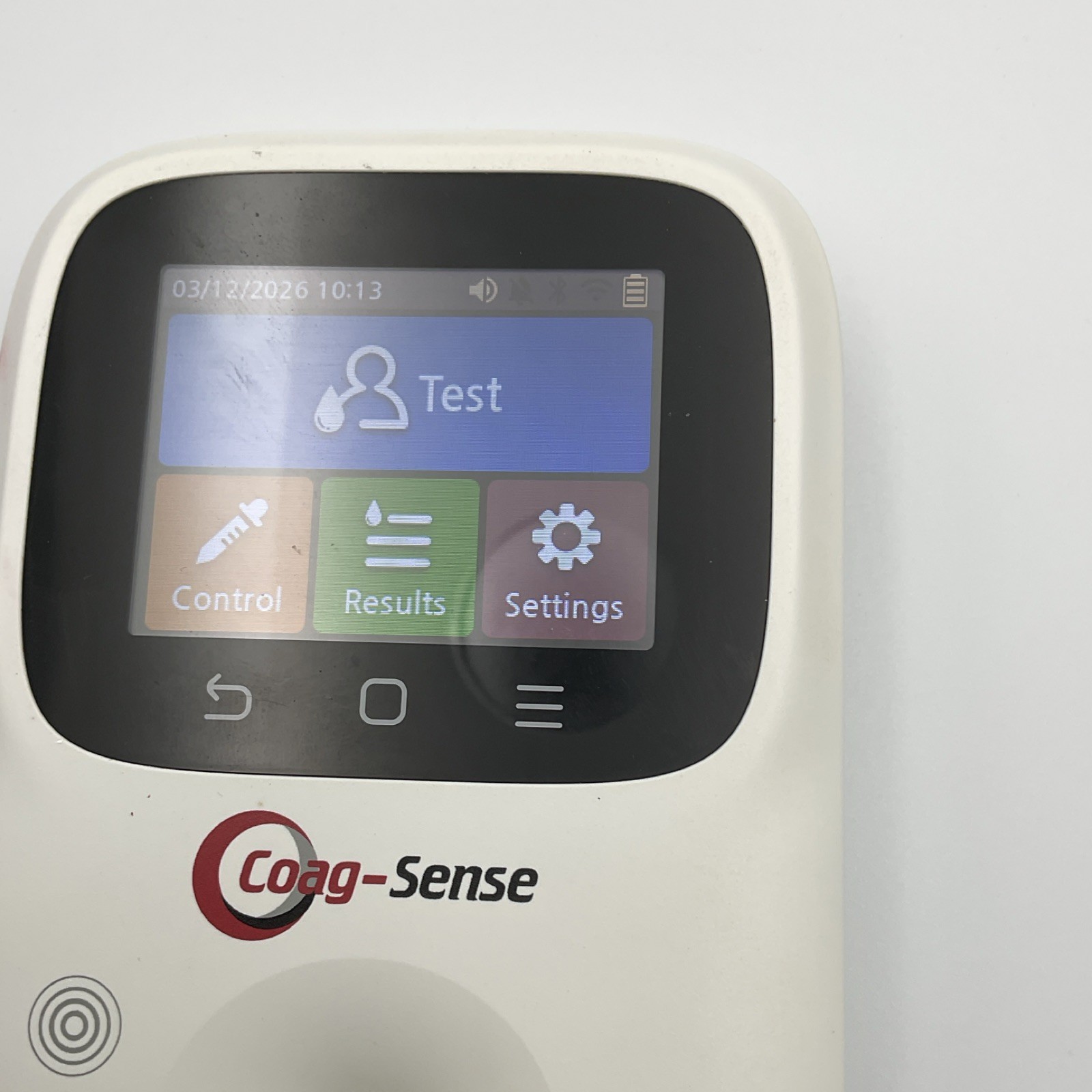 Coag-Sense Electronic Monitor Digital Blood Device w/ Carry Case & Accessories