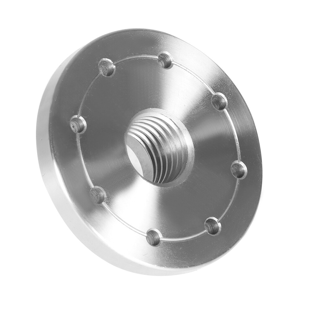 3-Inch Steel Face Plate Woodworking Lathe Faceplate For 1" x 8 Tpi Spindle