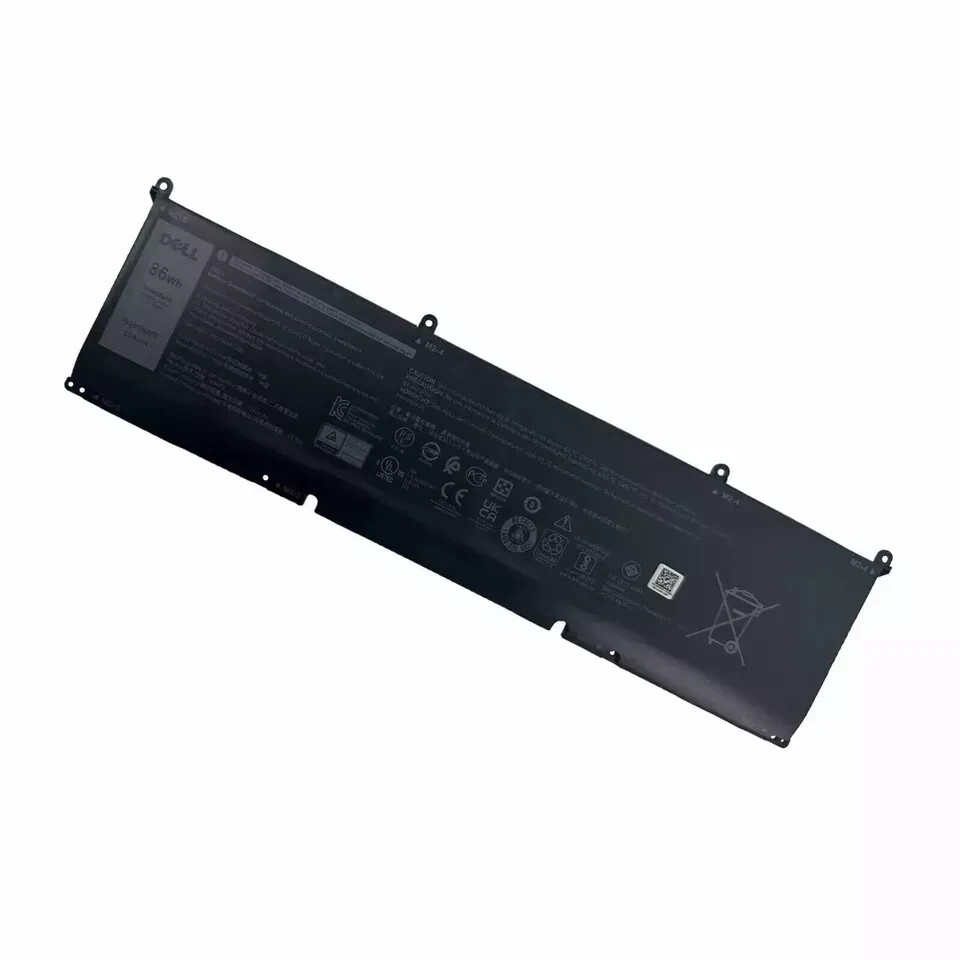 86WH Genuine 69KF2 70N2F Battery For Dell Inspiron 16 Plus 7610 XPS 15 9500 NEW