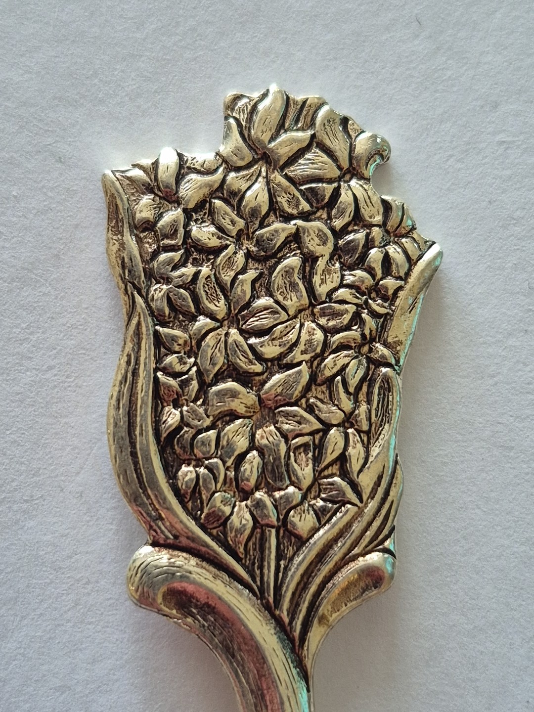 Hyacinth Vintage Souvenir  Spoon Collectible