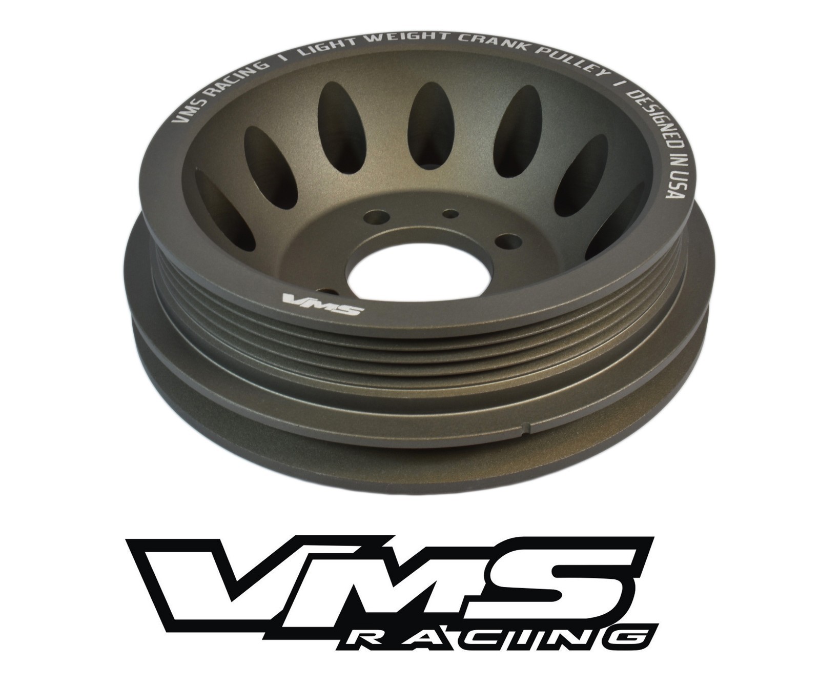 VMS Light Weight Aluminum Crank Crankshaft Pulley 90-93 Mazda Miata 1.6L B6ZE