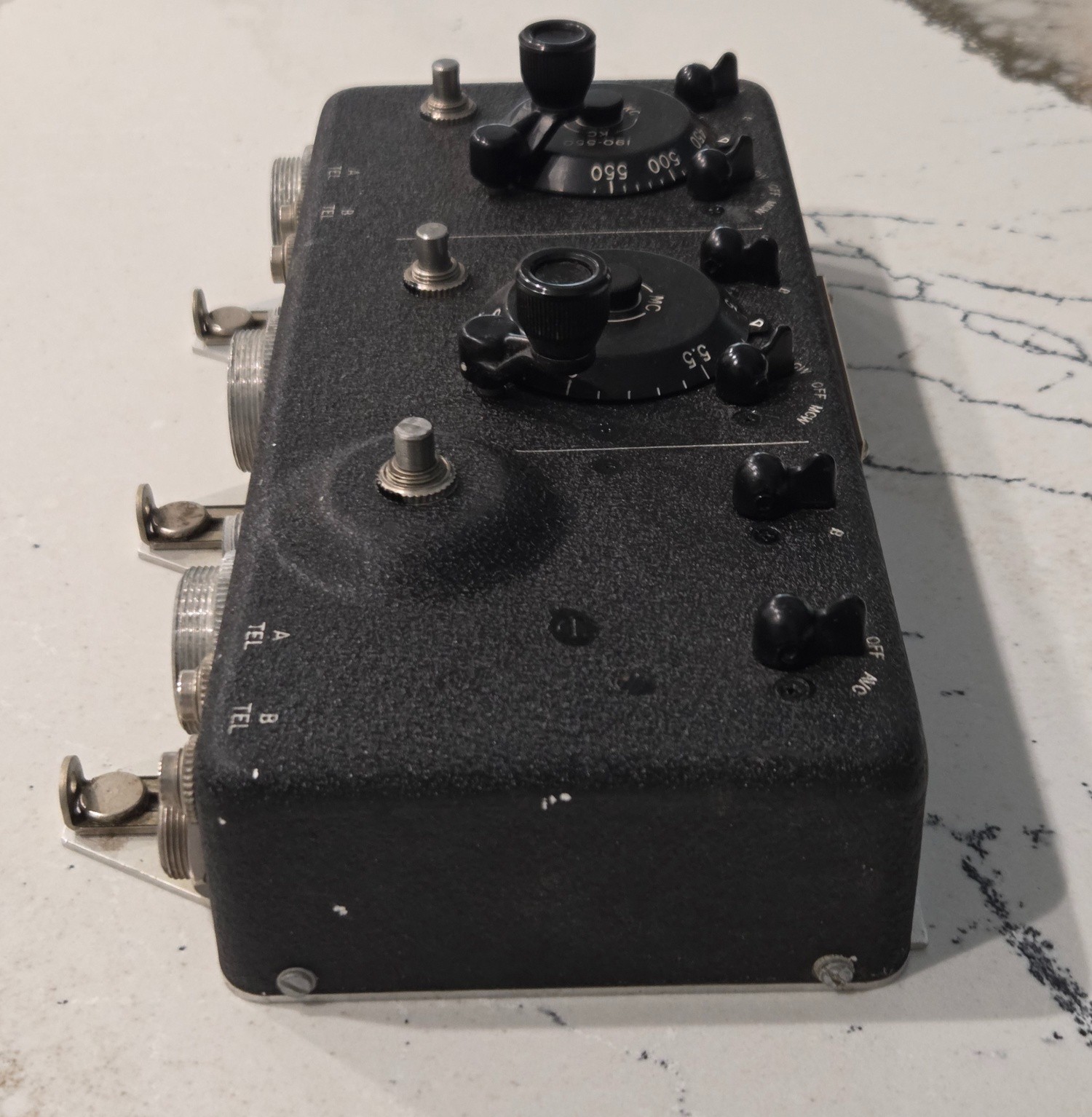 WWII WW2 NOS Military Aircraft Radio Control Box BC-944A ARC-5 Command Set BinF6