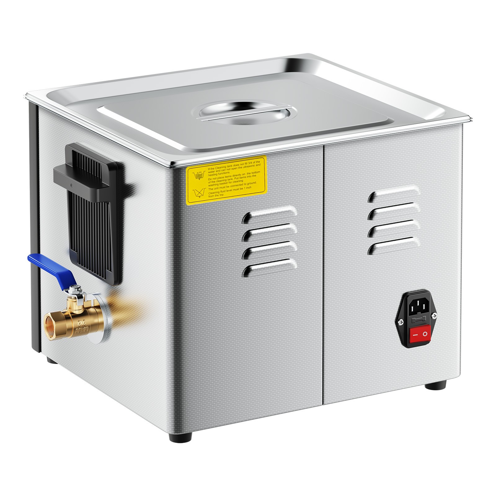 Uimoso 15L Ultrasonic Cleaner with Digital Timer & Heater Jewelry Cleaner 240W