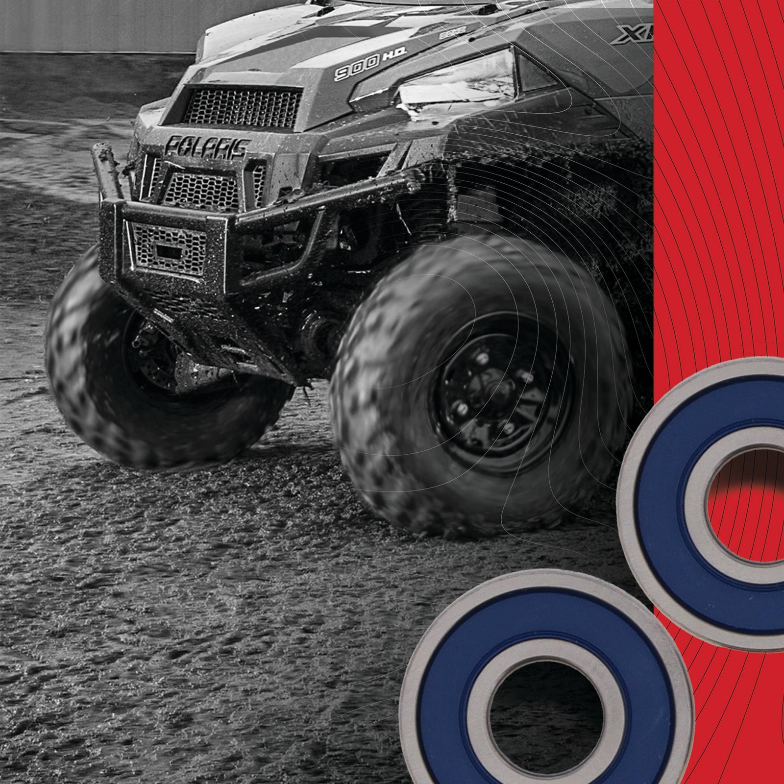 All Balls Wheel Bearing Kit (25-1762) For Rear Yamaha XV19 RAIDER 08-17