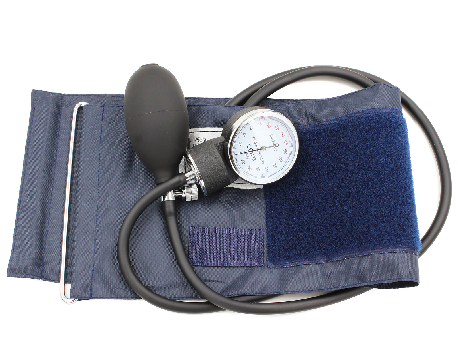 Aneroid Sphygmomanometer Stethoscope Manual Blood Pressure Monitor BP Cuff Gauge