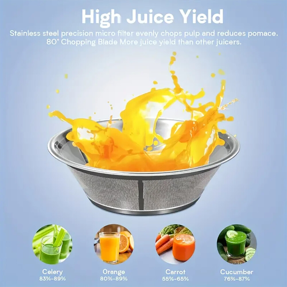 1000W Electric Juicer Fruit Vegetable Blender Juice Extractor Citrus Machine