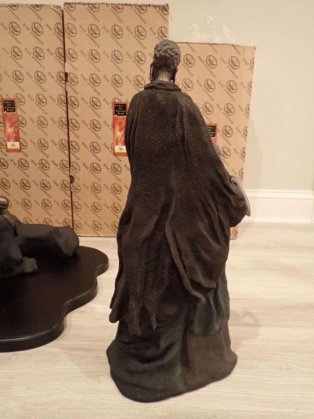 MIB AFRICAN AMERICAN SCULPTURE Soul Journeys - Maasai Sculpture; The Gift # 877