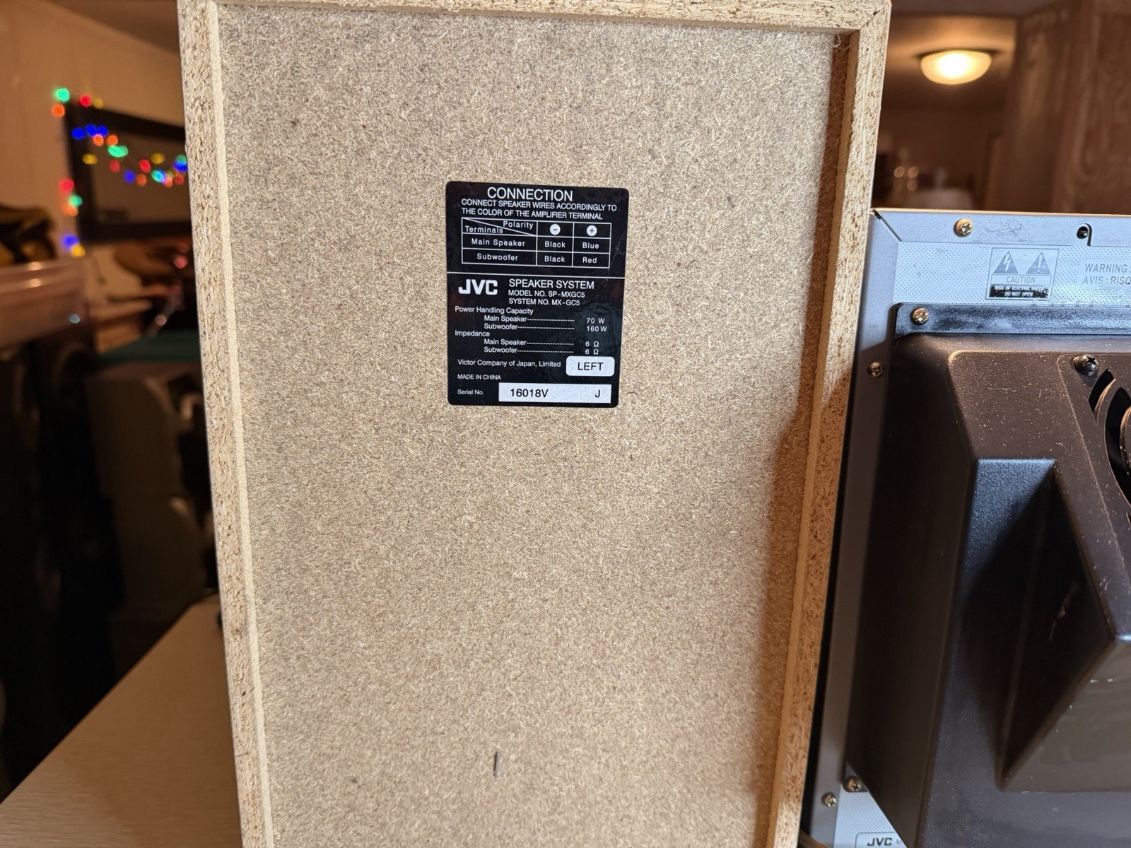 VTG JVC MX-GC5 CA-MXGC5 COMPACT STEREO SYSTEM AUX/USB/AM/FM 460W @ 6Ω W/ REMOTE!