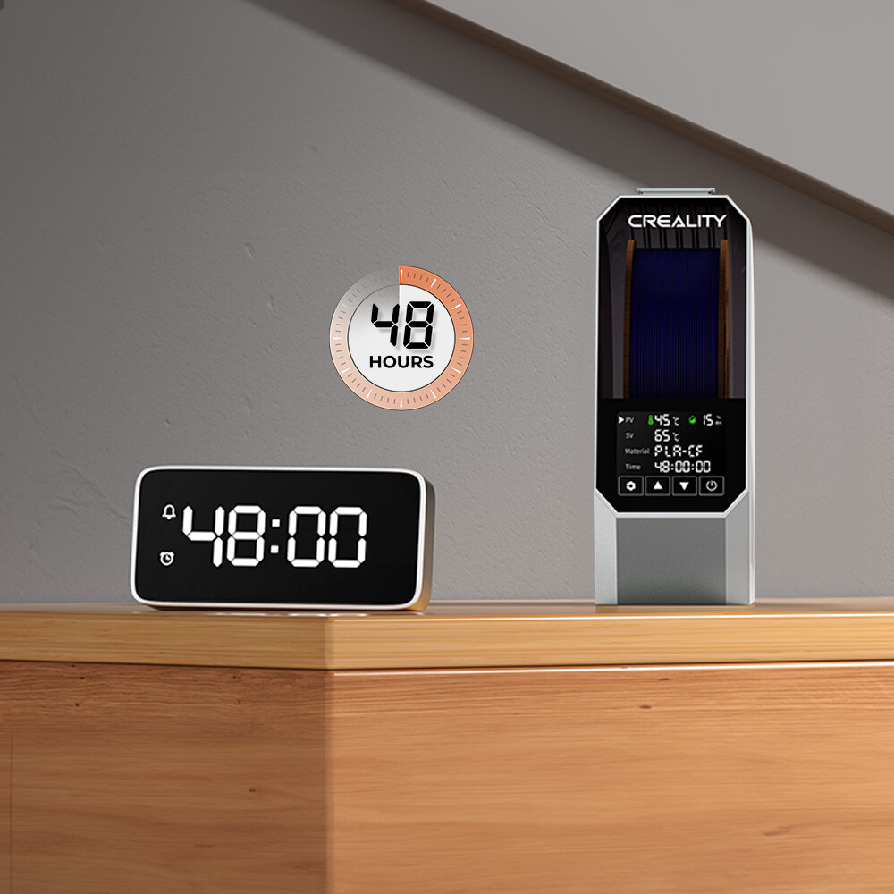 Creality Space π Dryer Quick dry adjustable temp Dec 11 launch stylish design