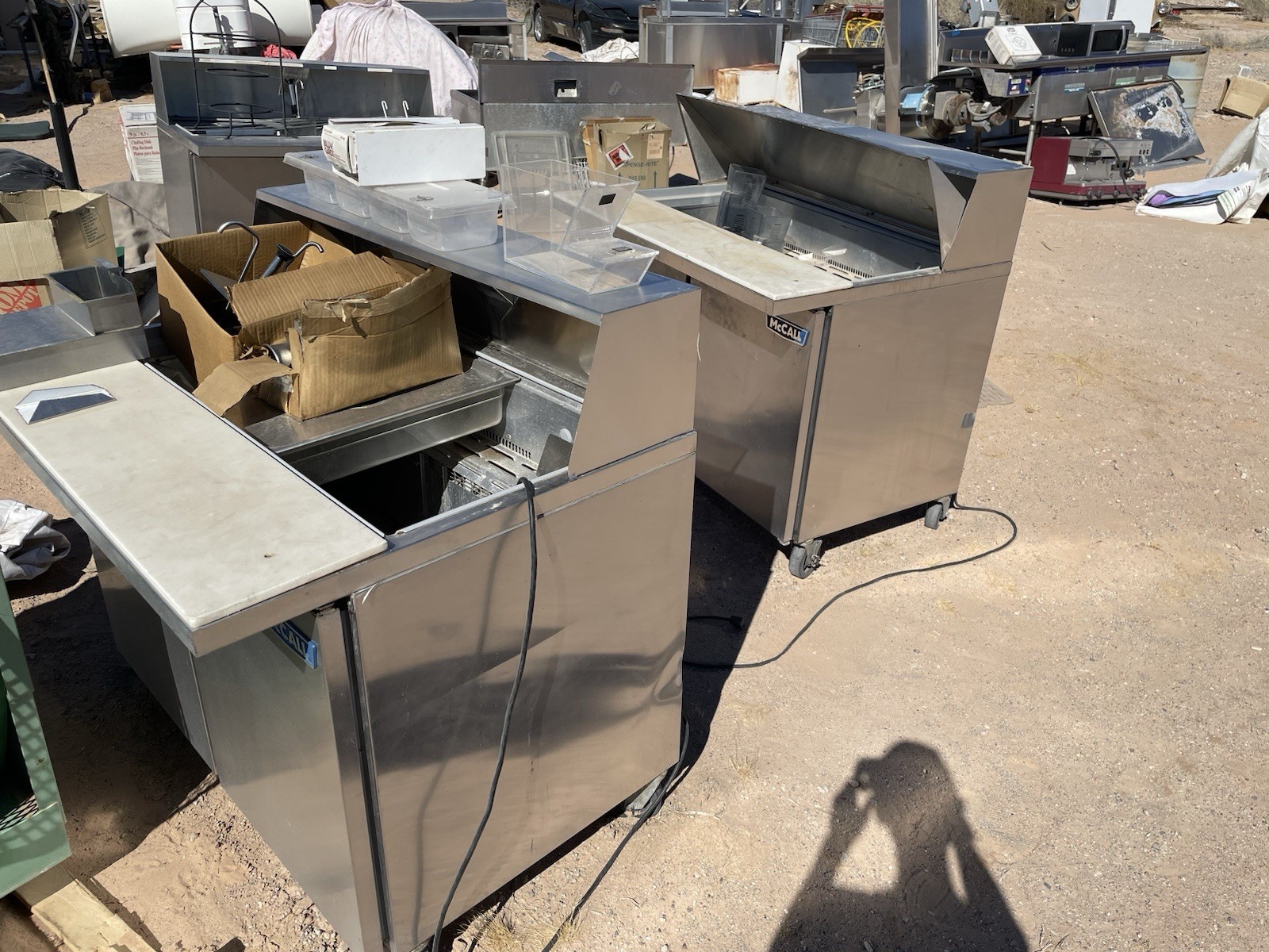 McCALL REFRIGERATION COMMERCIAL REFRIGERATOR AND/OR FREEZER MODEL