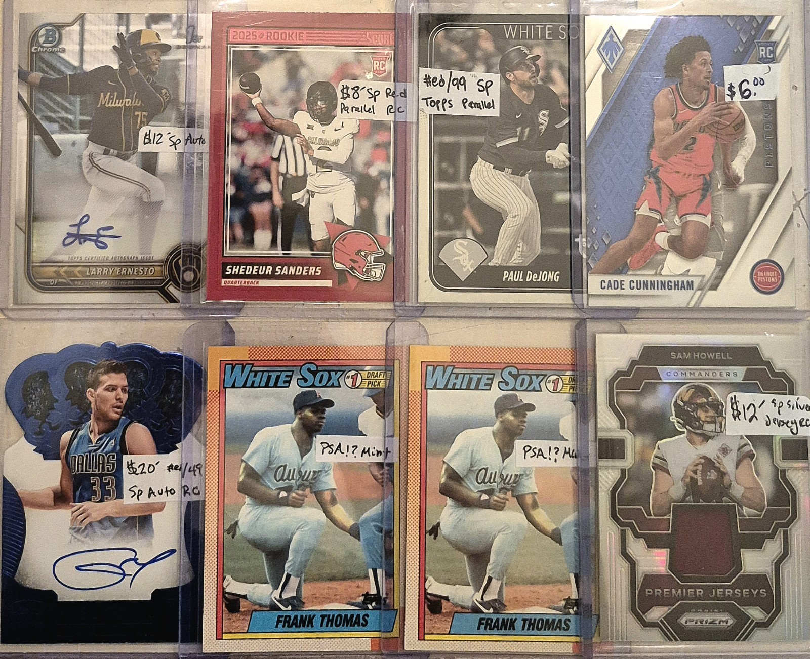 SPORT CARD COLLECTION PSA SP AUTO #ED PAR. RELIC GU JERSEY ROOKIE JORDAN RC LOT