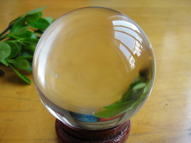 40-200mm Heavy Asian Rare Natural Quartz Magic Crystal Healing Ball Sphere Clear