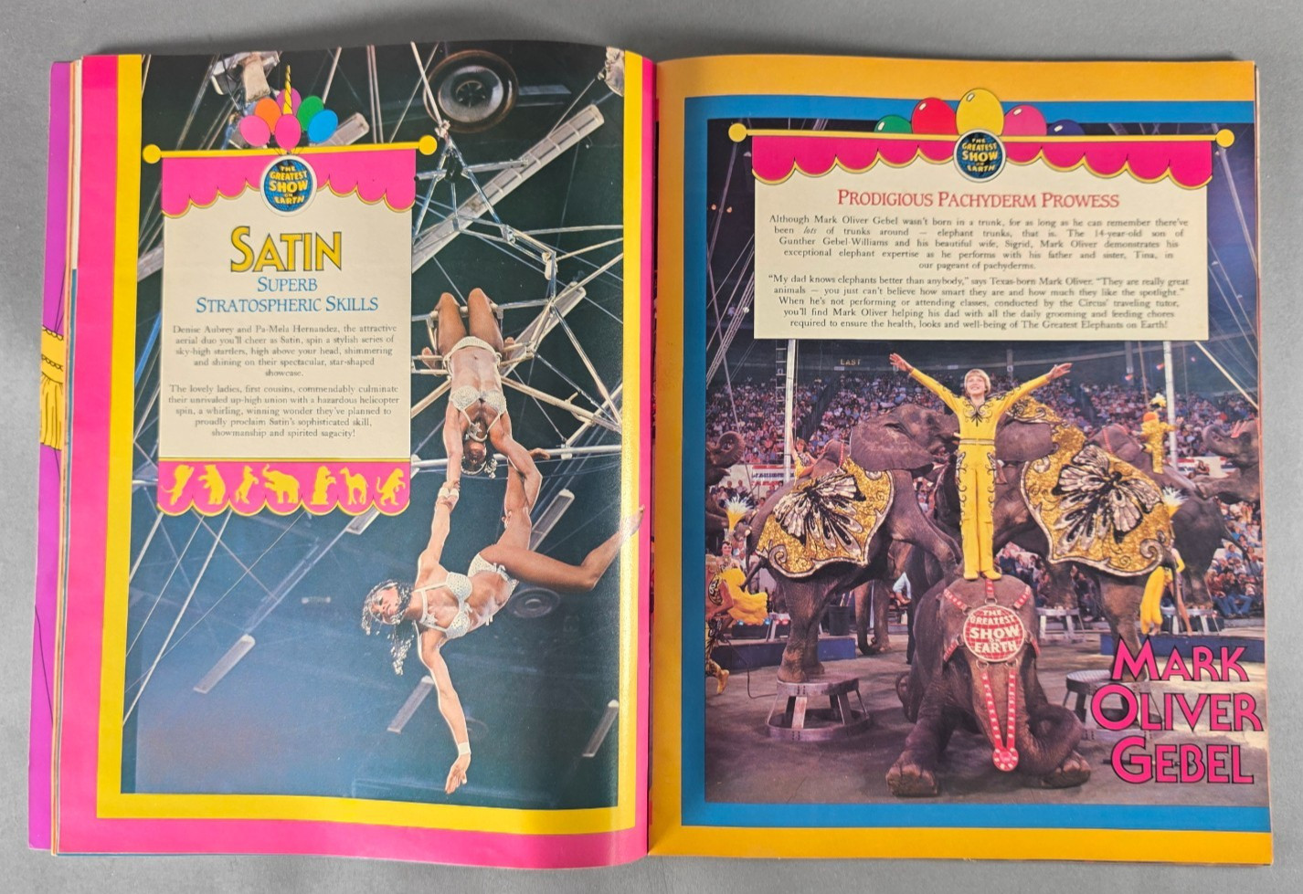Ringling Bros Barnum & Bailey Circus 1985 115th Souvenir Program Magazine
