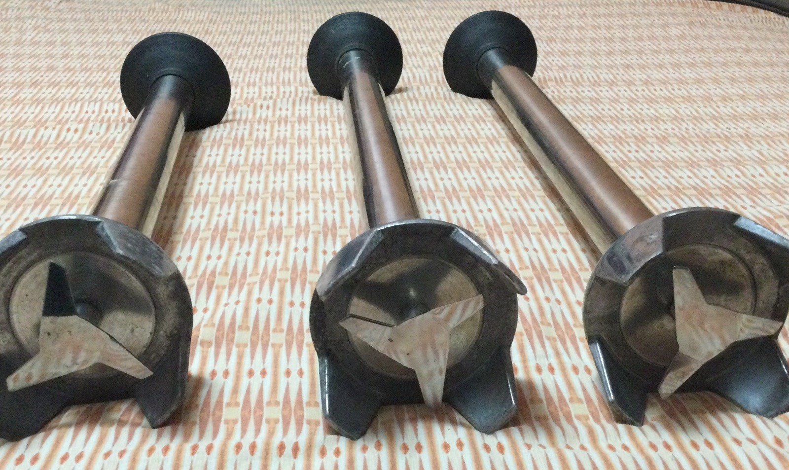 LOT OF 3 - Heavy Duty Steel Shaft Immersion Blenders (18” And 22”) Restaurant