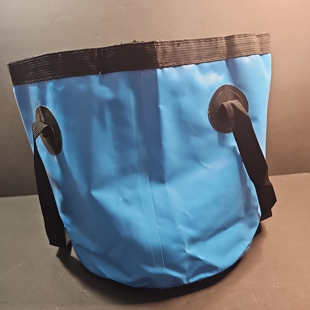 20 Liter Collapsible Bucket Folding Water Container Handle Wash Basin Camp Farm