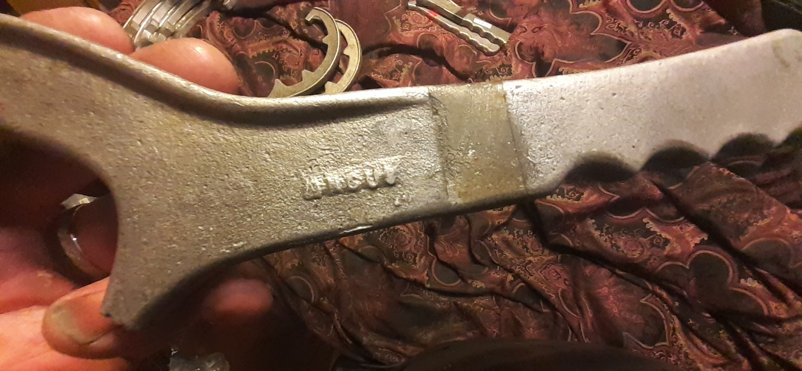 ONE Angus Fire Coupling Hydrant Hose Fitting Wrench Spanner Prybar Clutch Key