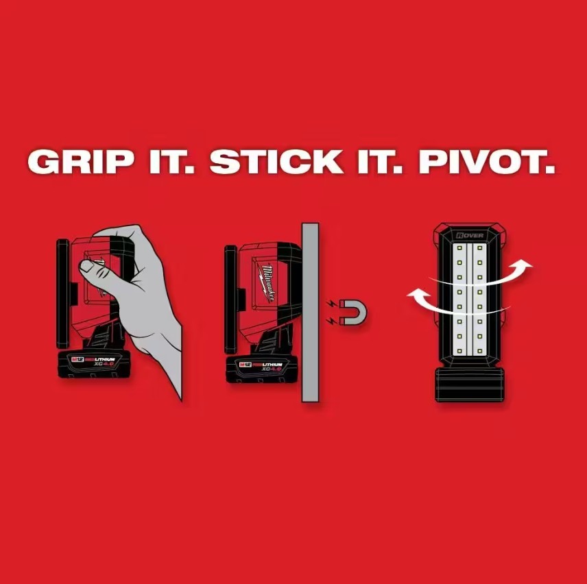 Milwaukee M12 Rover Service and Repair Flood Light 2367-20 (Tool Only)