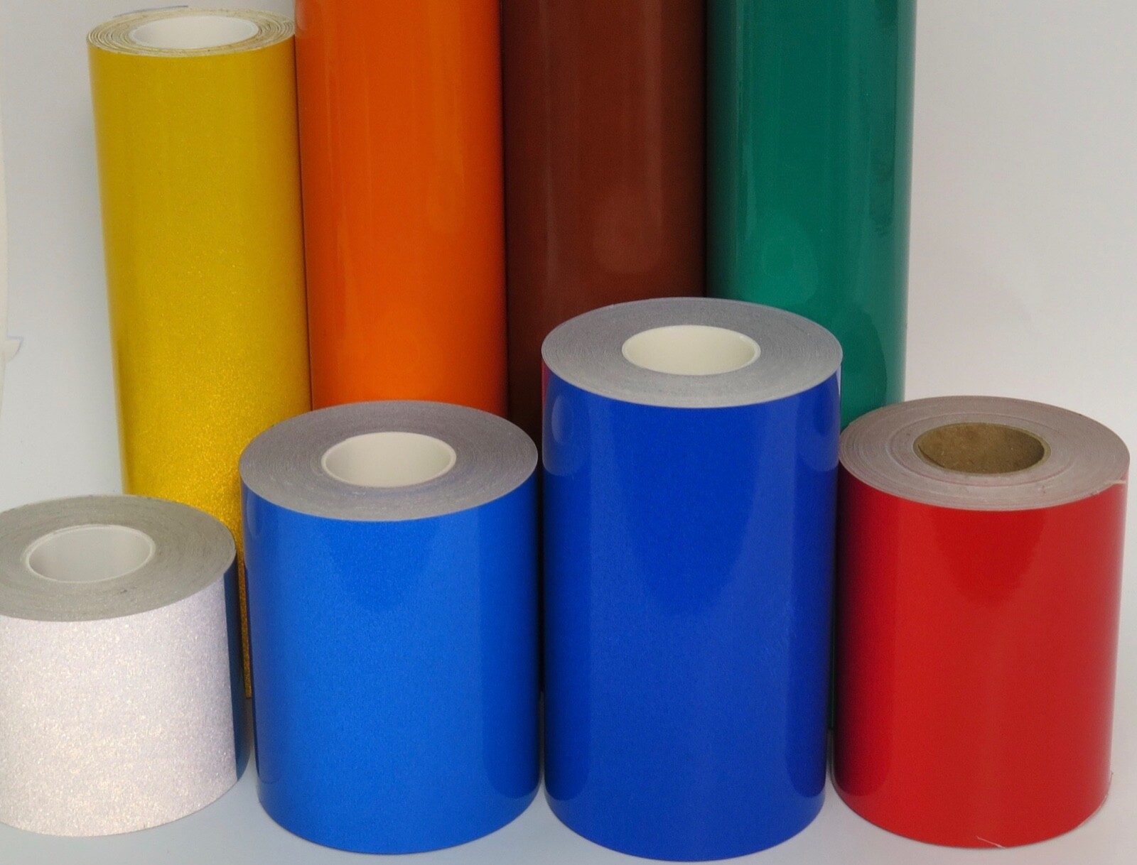 Rolls of Reflective Sign Vinyl, Oracal, Nikkalite, Choose your color + size