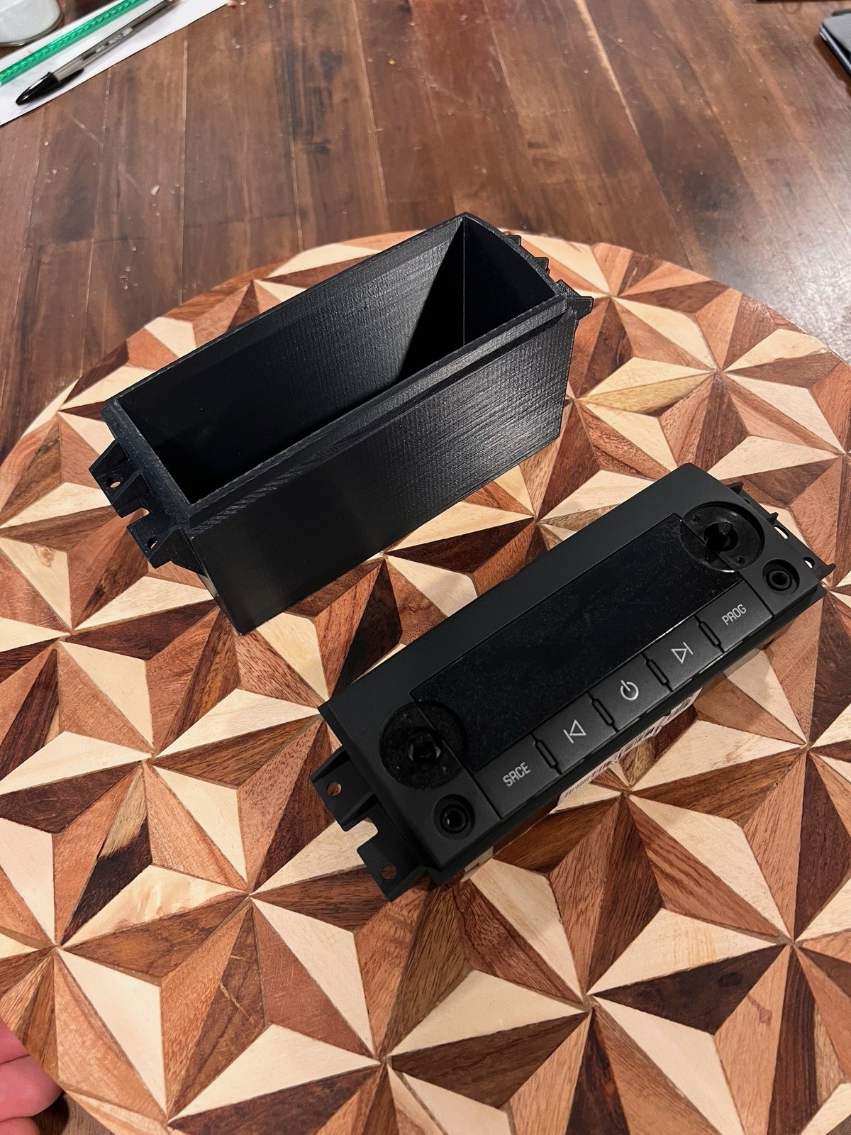 Center Console Rear Control Delete Cubby w/USB 2007-2014 Silverado Tahoe NNBS