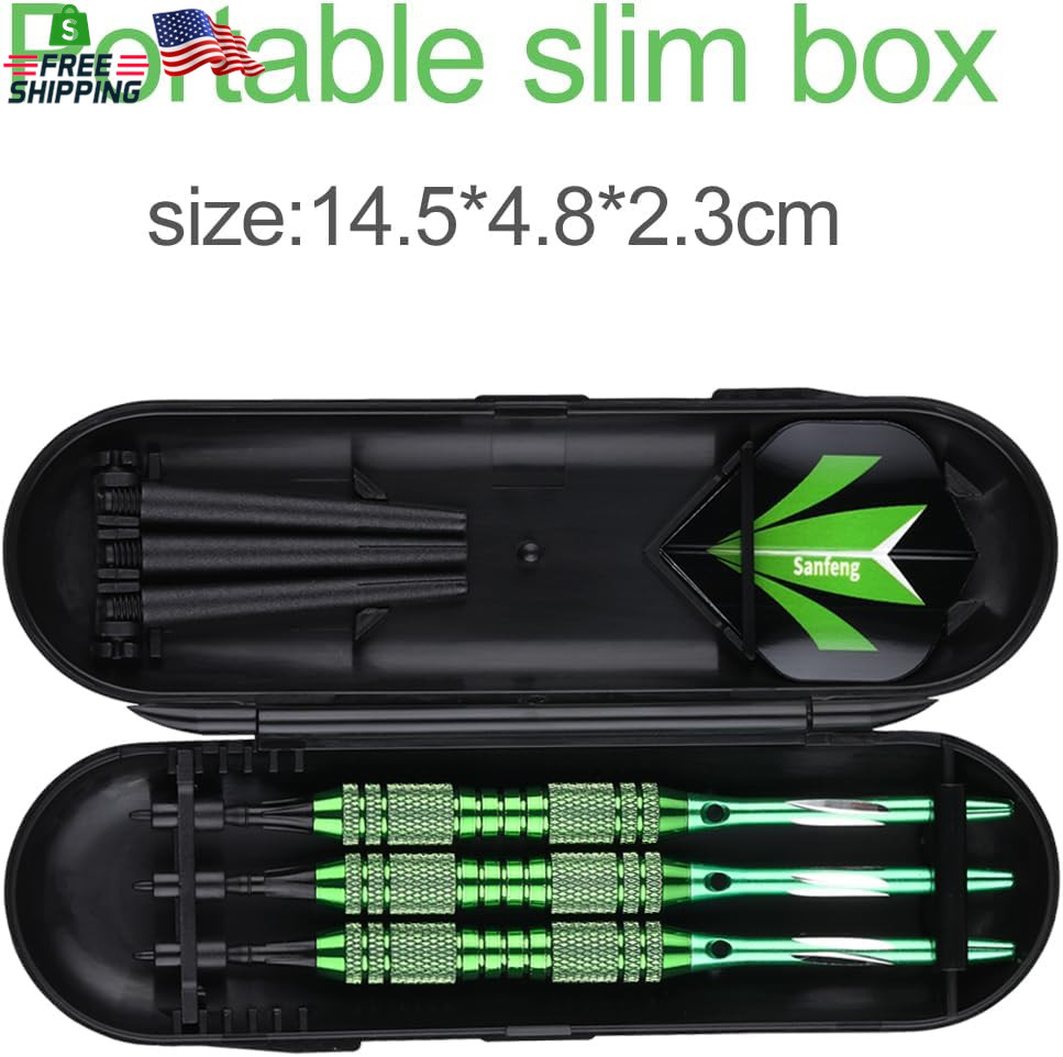 Soft Tip Darts Set 18/20 Grams - Professional Darts Plastic Tip with Brass Barre