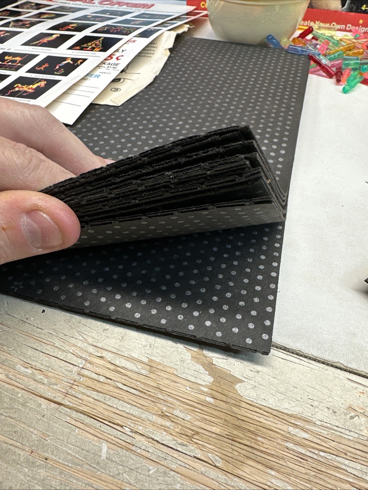 Lite Brite Vintage 1970s Milton Bradley Toy Sheets & Pegs Picture Refills