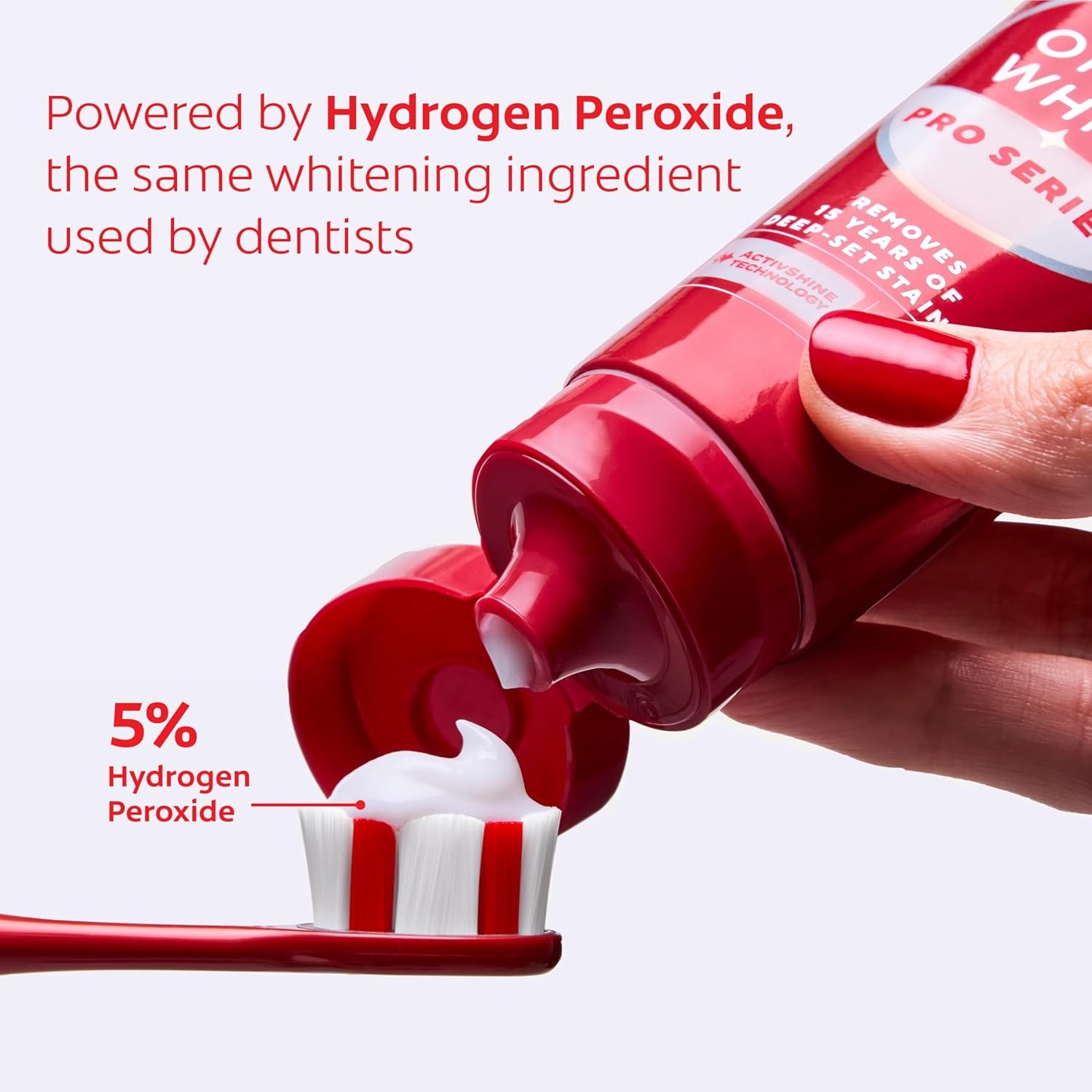 Colgate Optic White Pro Series High Impact White, 3 Pack, Teeth Whitening Toothp