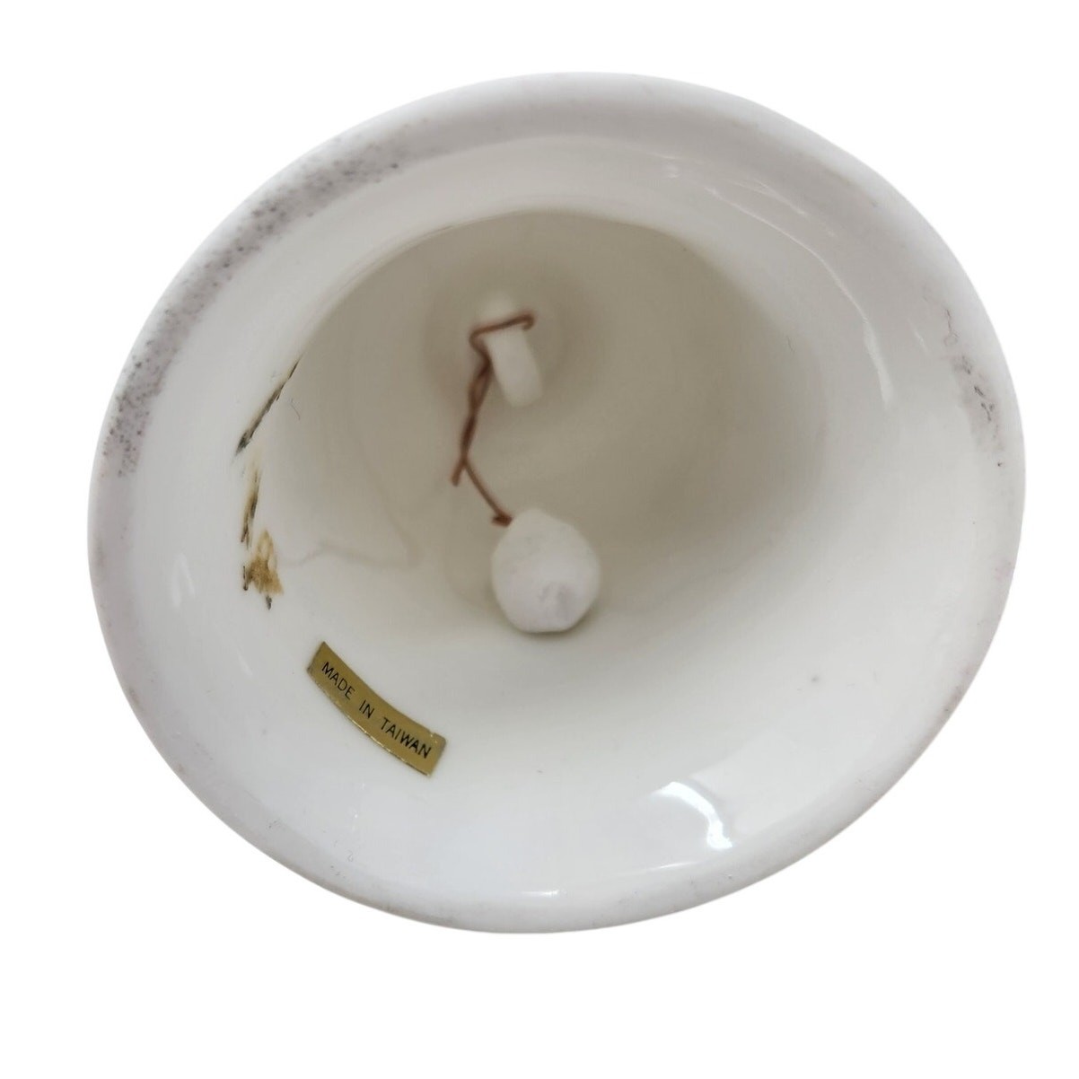 Lot Of 7 Mixed Etched Glass Ceramic Vintage Bells Collections Collectibles