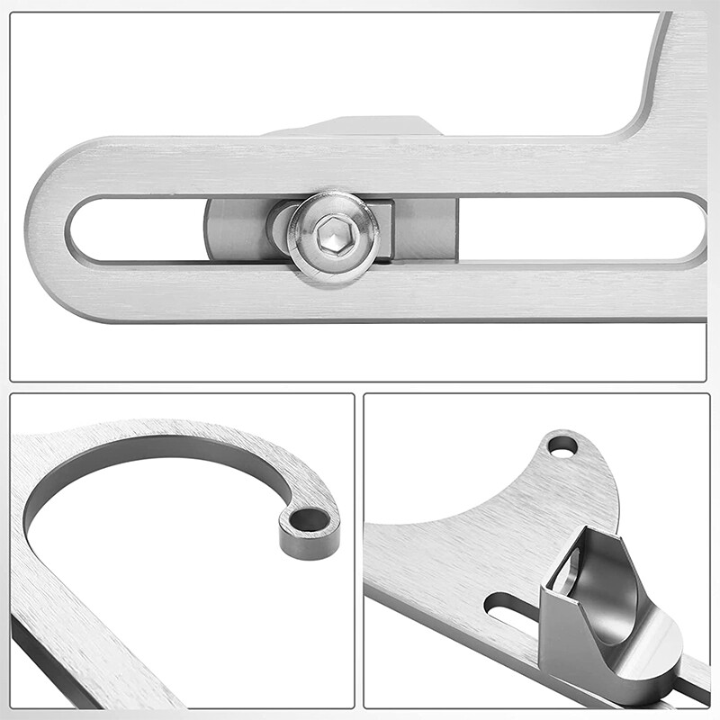 Aluminum Throttle Cable Carb Bracket Fit For Holley 4150 4160 Carb 350 400 SBC S