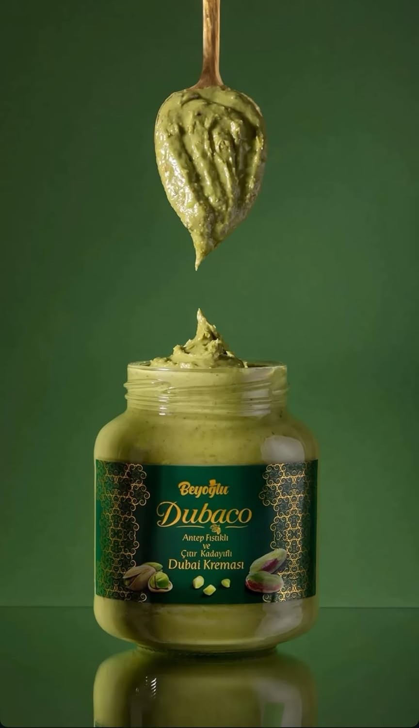 6x Dubaco Dubai Chocolate Filling–Pistachio Cream with Crispy 200g-10.5oz