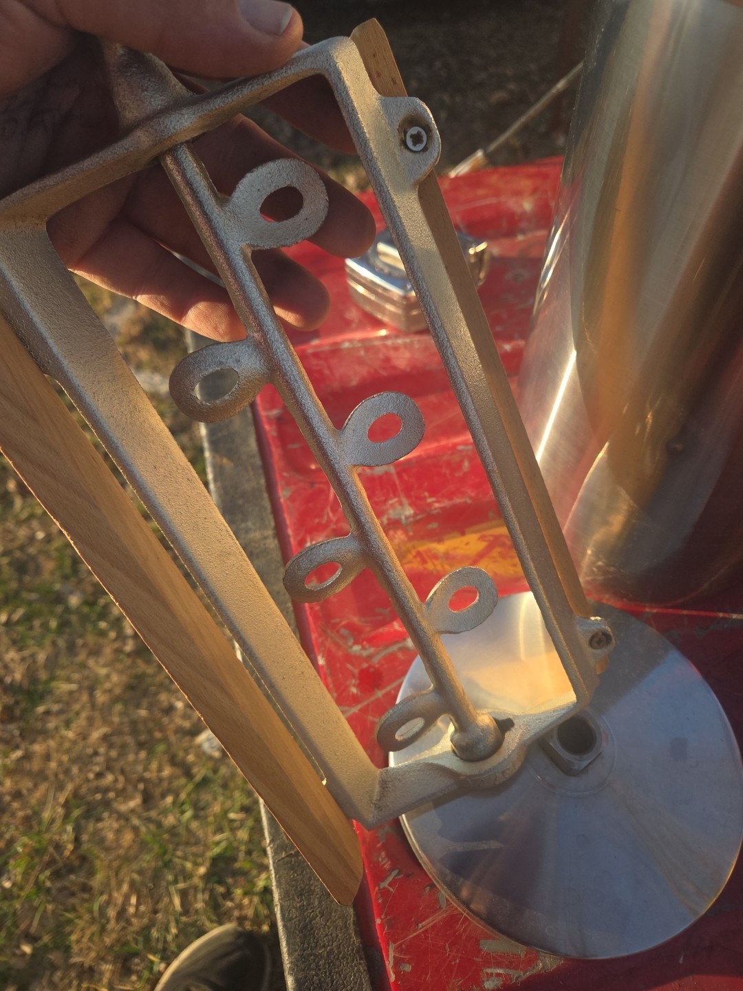 WHITE MOUNTAIN ICE CREAM FREEZER MAKER STAINLESS STEEL CANNISTER TUB 2 OF 2