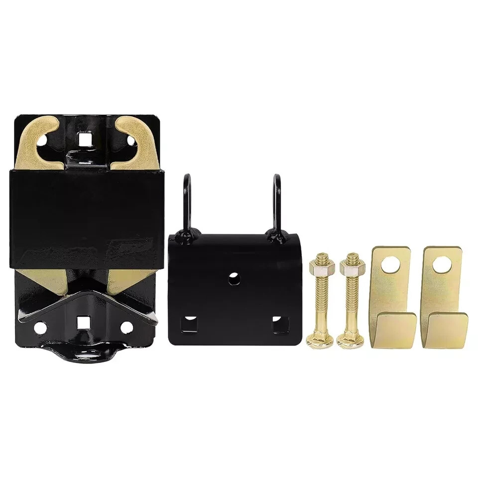 2PK Livestock Lockable Tube Gate Latch for Farm, Fence, Ranch – 2-Way Swinging