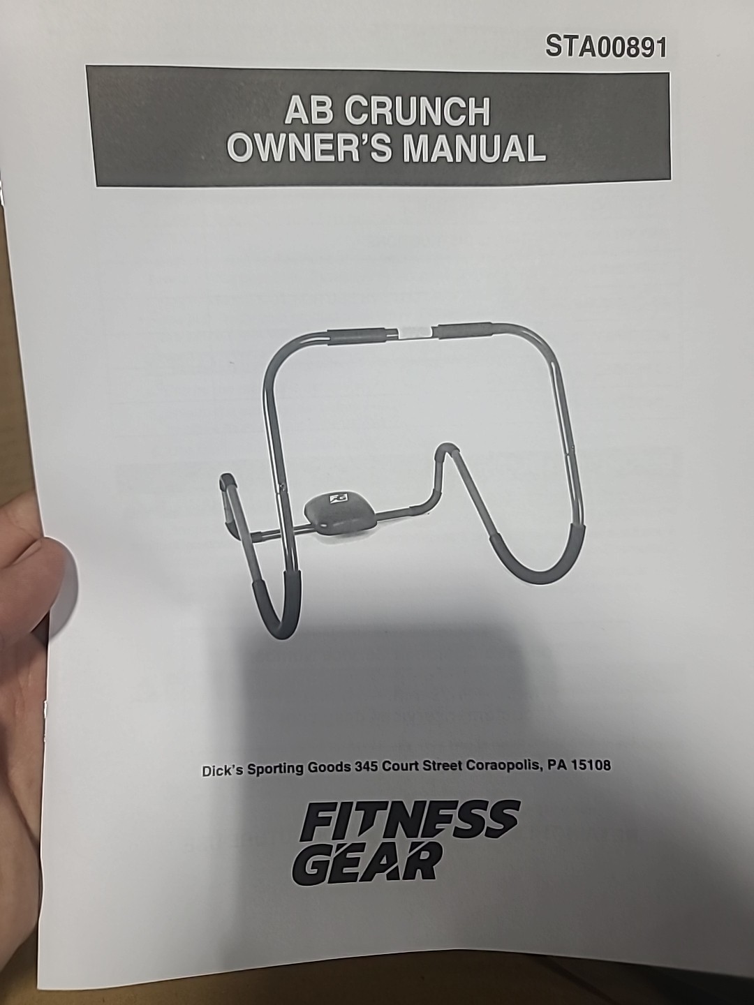 Fitness Gear Ab Crunch Trainer - Multi Use Core & Abdominal Workout Machine