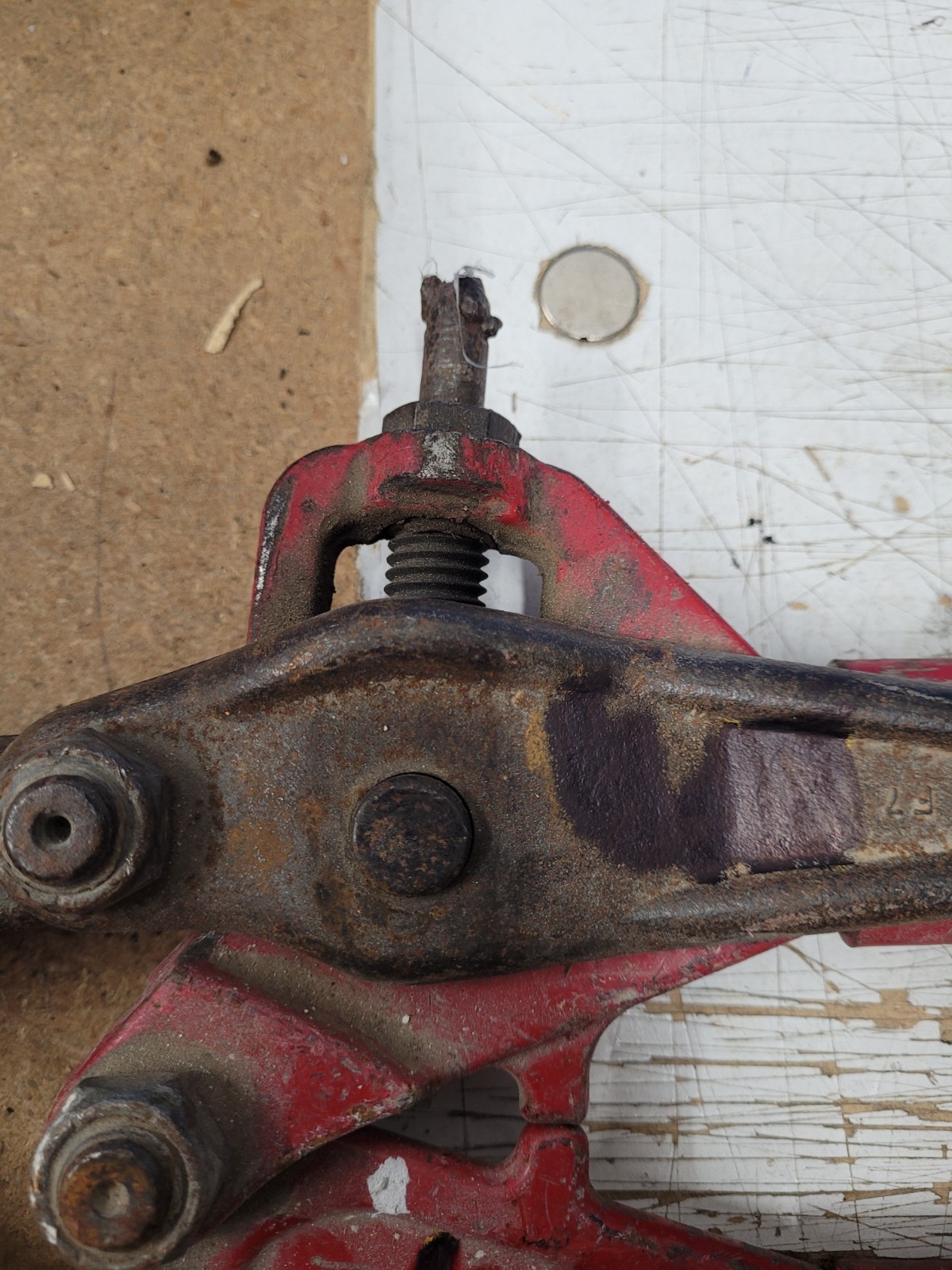 Wheeler-Rex 590-06 Manual Chain Soil Pipe Cutter 26" Chain Needs New Drive Screw