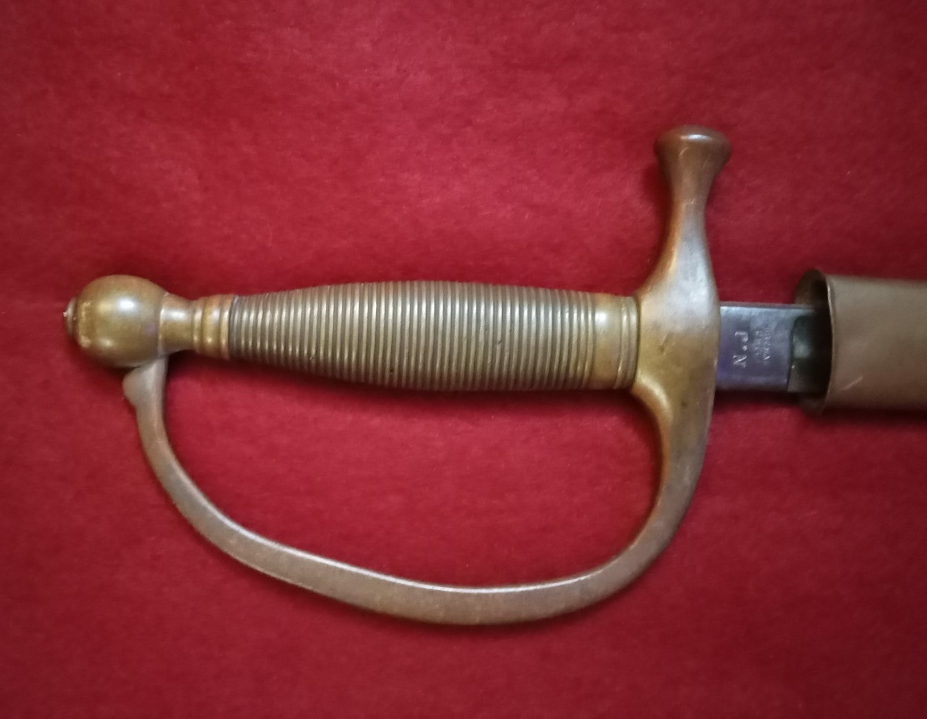 ORIGINAL HORSTMANN CIVIL WAR MUSICIAN NCO SWORD WITH SCABBARD EMERSON BLADE