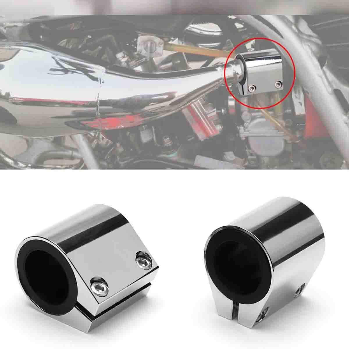 For Yamaha Banshee 350 YFZ350 1987-2006 2x Exhaust Muffler High Temp Pipe Clamp