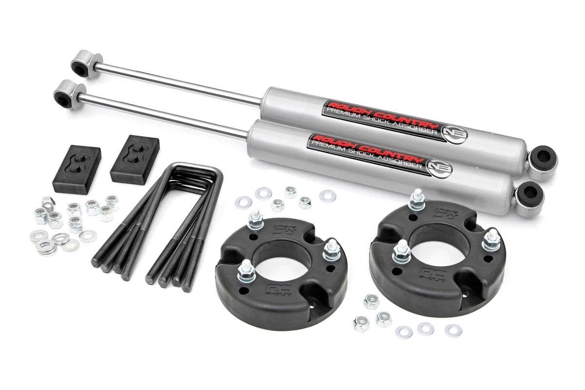 Rough Country 2" Leveling Lift Kit w/N3 Shocks for 2009-2020 Ford F-150 - 52230