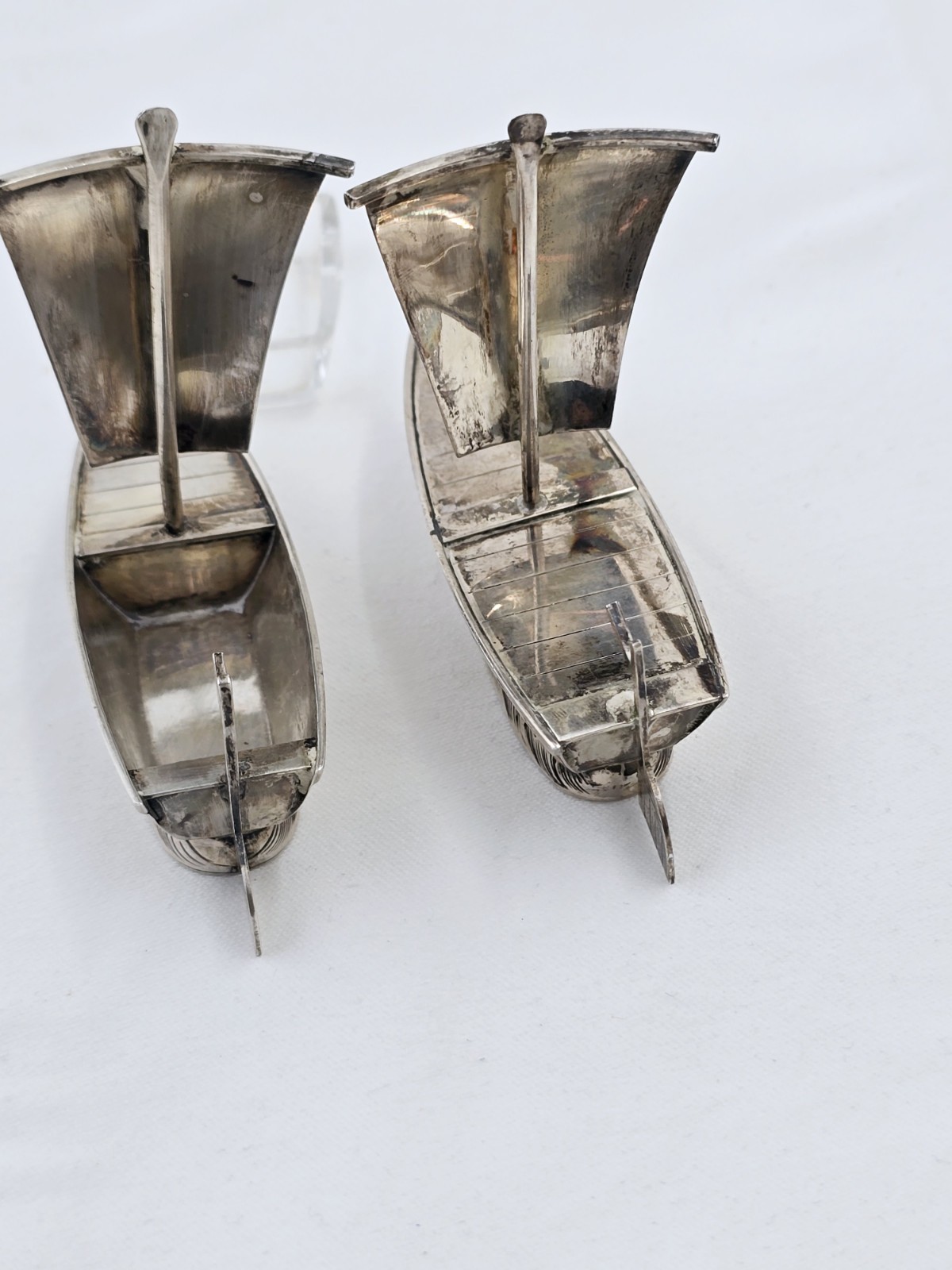 Vintage Asahi Sterling Silver 950 Salt and Pepper Shakers 66g