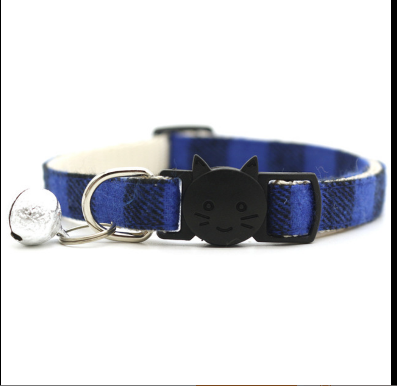 Breakaway Nylon Cat Safety Collar with Bell for Cat Kitten adjustable