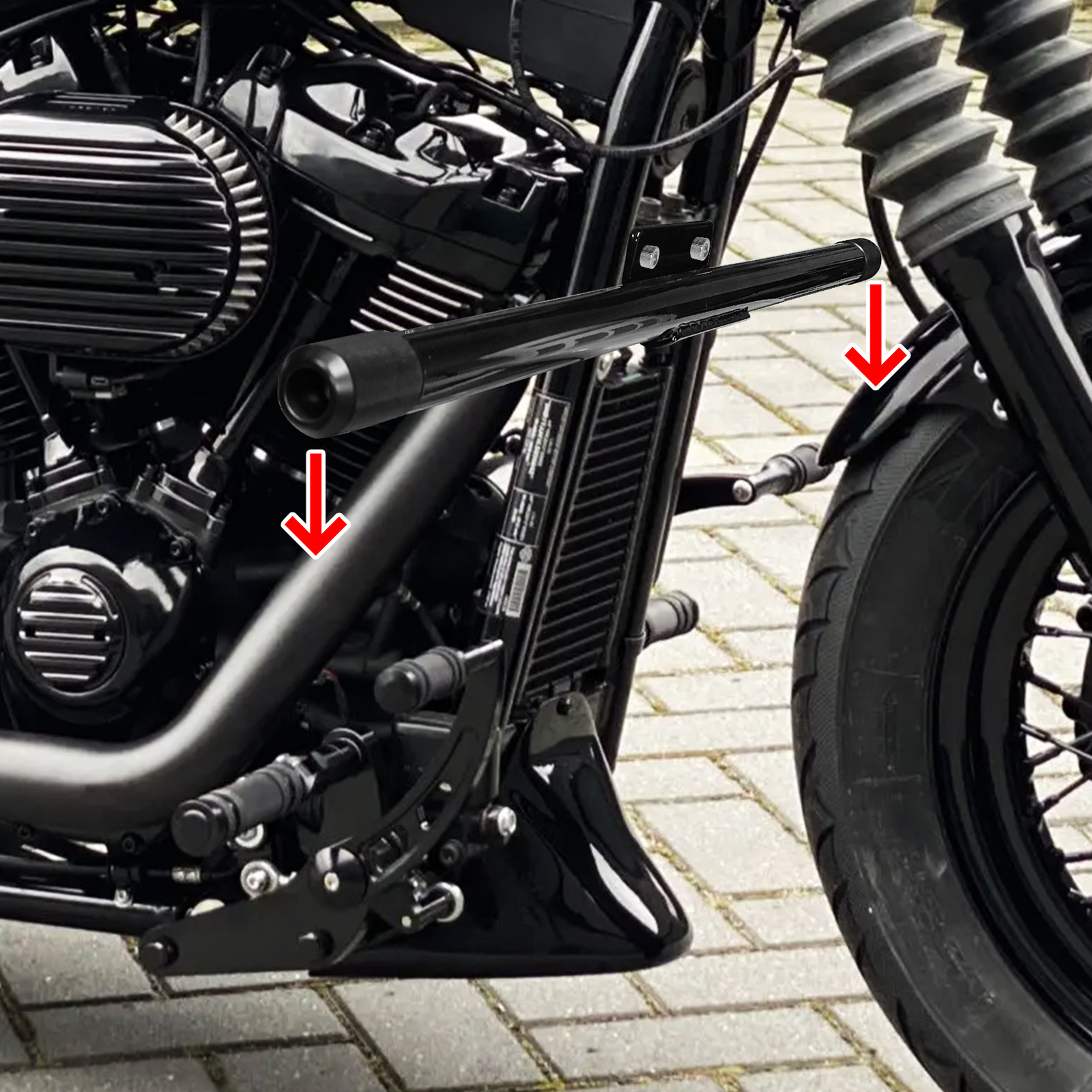 Highway Engine Guard Crash Bar for Harley Low Rider S FXLRS ST FXLRST 2020-2024