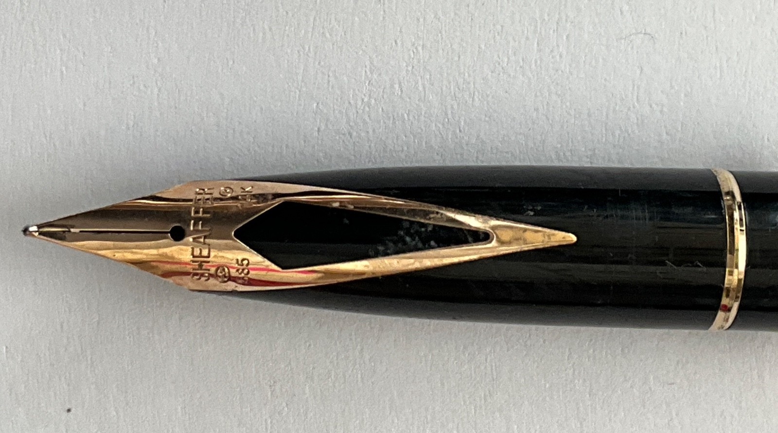 Sheaffer Imperial Sterling Silver Fountain Pen Made in USA - 14K Nib