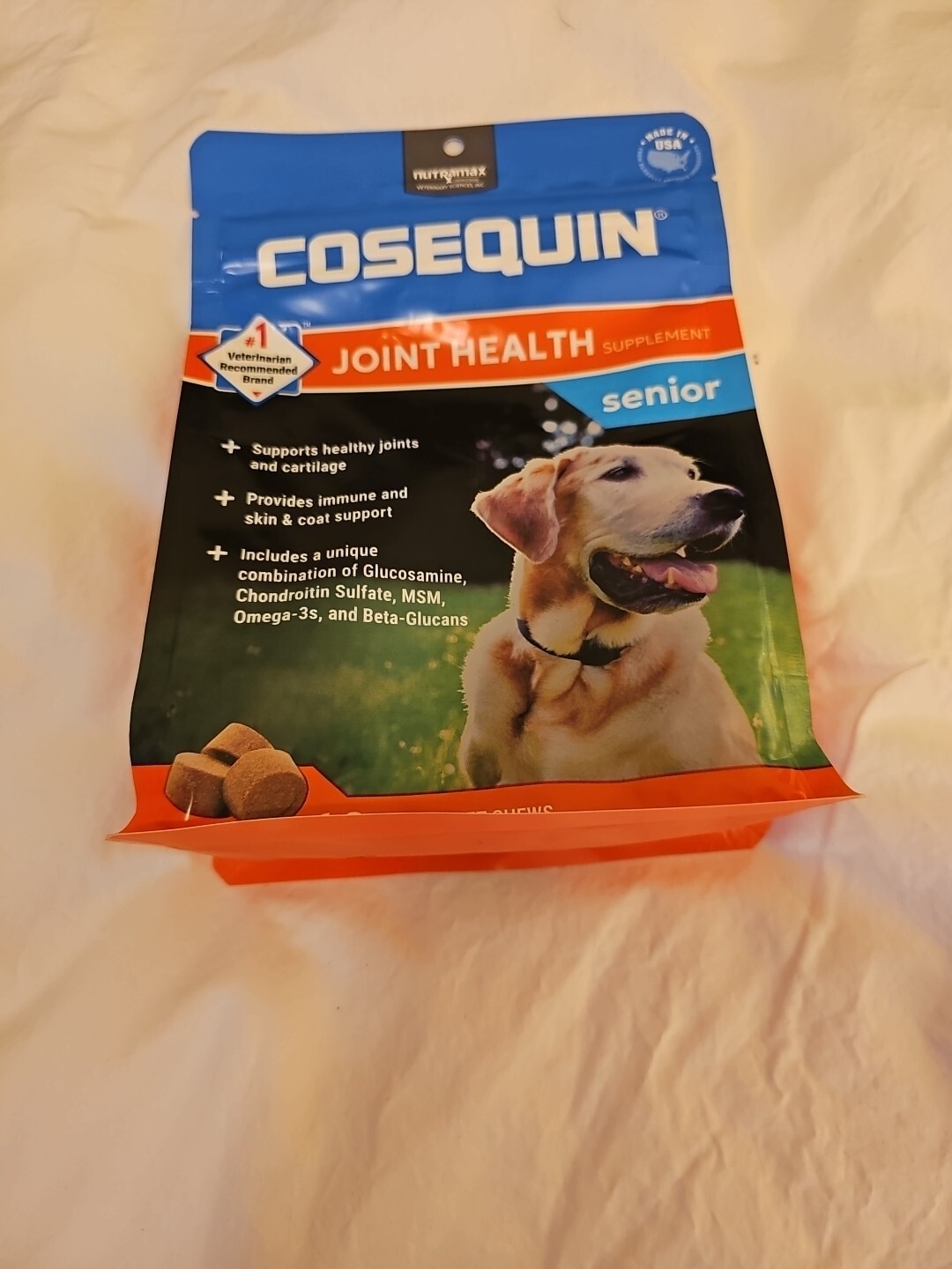 COSEQUIN P06668 SENIOR 60ct Soft Chews for Dogs Ex. 06/26