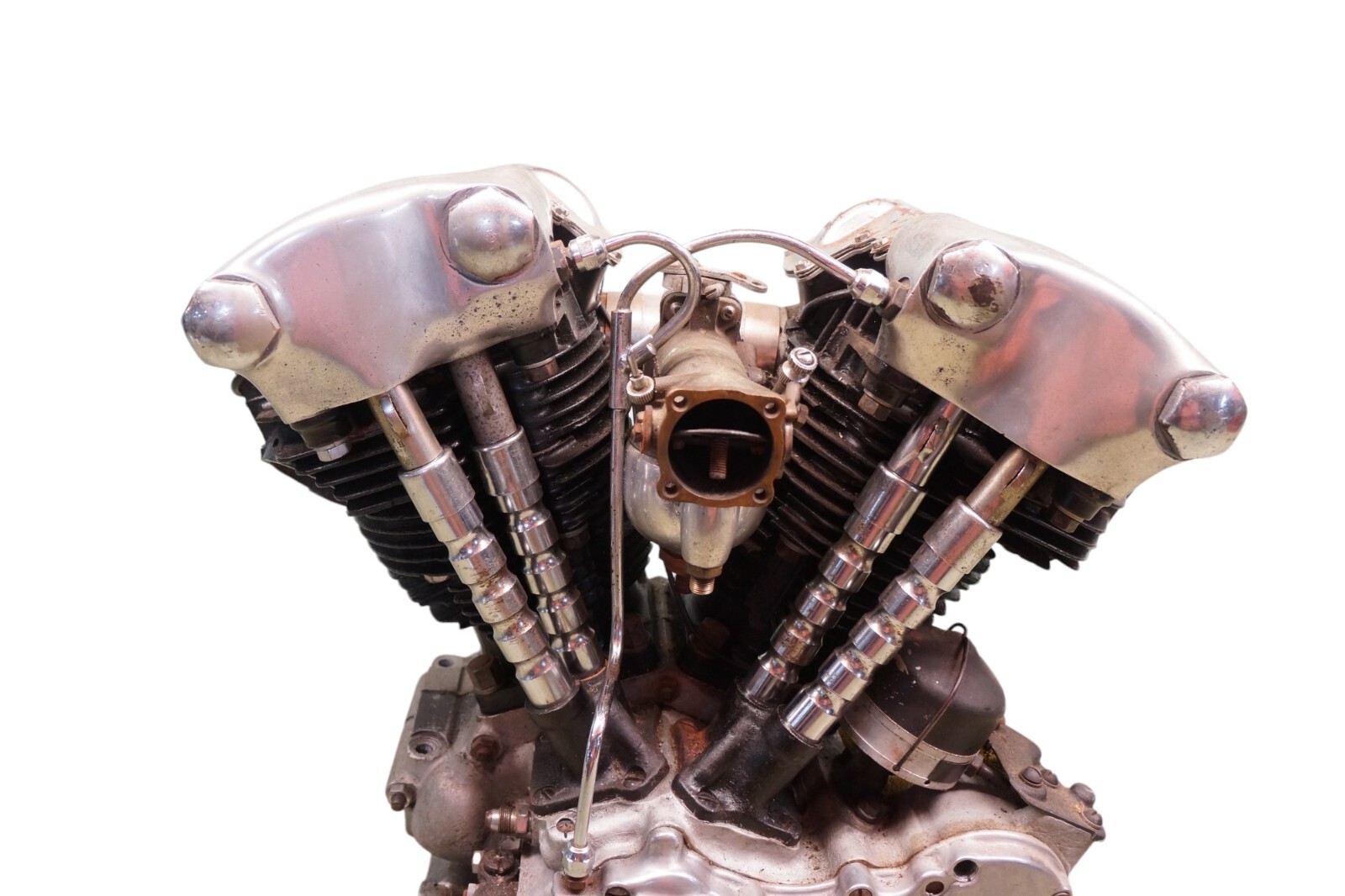 1941 Harley Knucklehead 74 CI Flathead Panhead EL FL UL OEM** Engine Cases Match