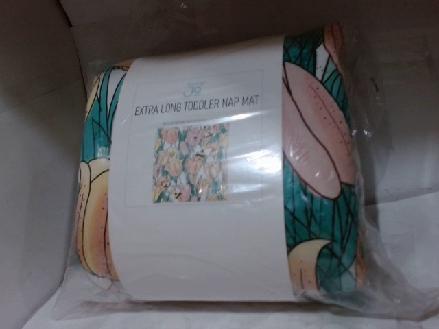 New No Box JumpOff Jo - Extra Long Toddler Nap Mat for Preschool, Daycare and