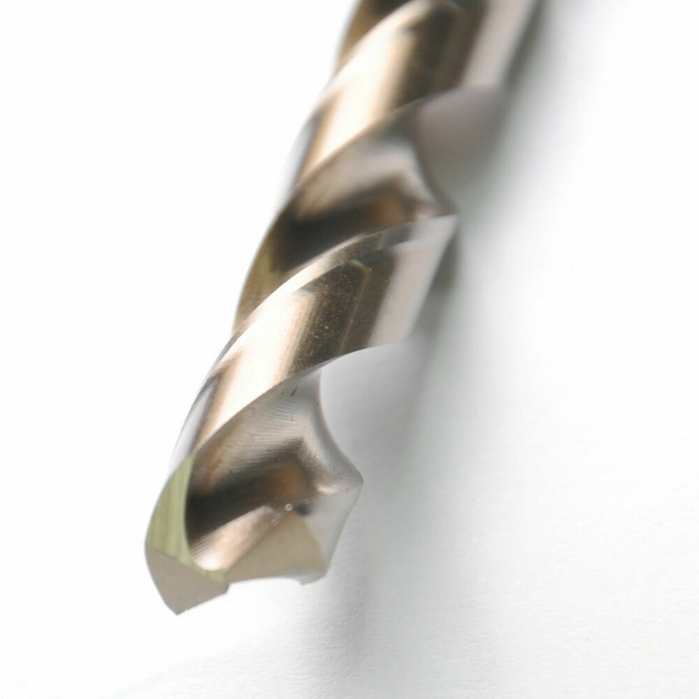 Drillforce 1/16"-1/2" Cobalt Drill Bit Set HSS M35 Jobber Length Metal Drill Bit