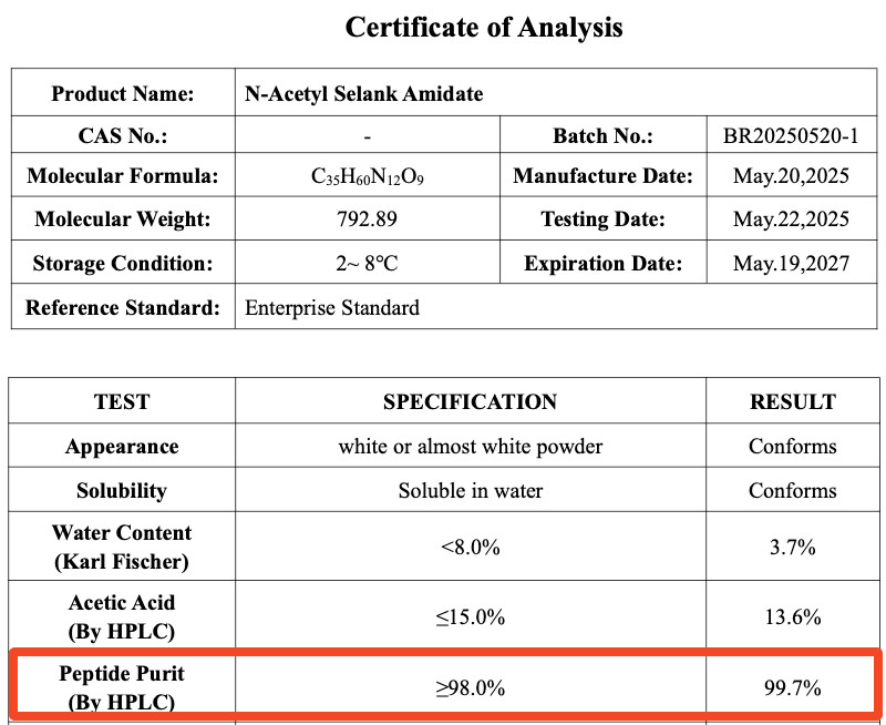 Selank 10-40mg - 10ml Nasal Spray
