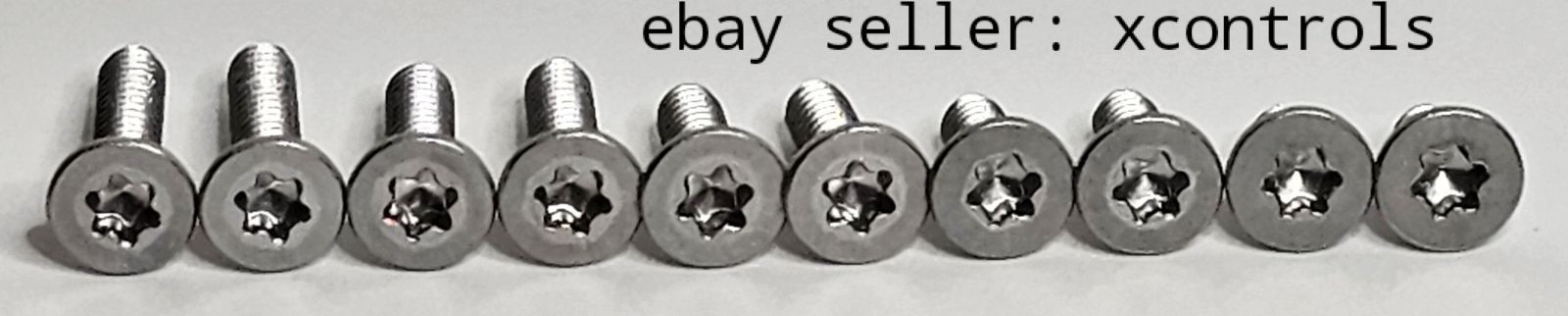"THE BEST" 4-40 S/S Optic screws for ZEV, MAC 9 DS, BROWNELLS Slides and more.