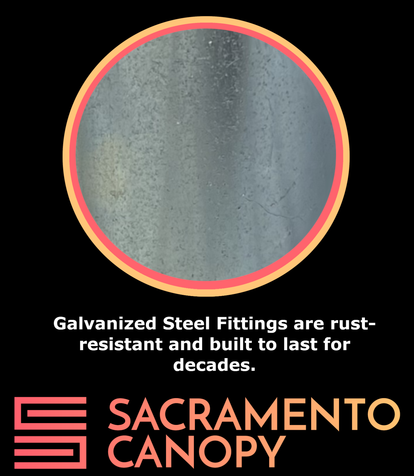 Low Peak Canopy Fittings Kits, DIY Carport or Greenhouse, EMT Connector Parts