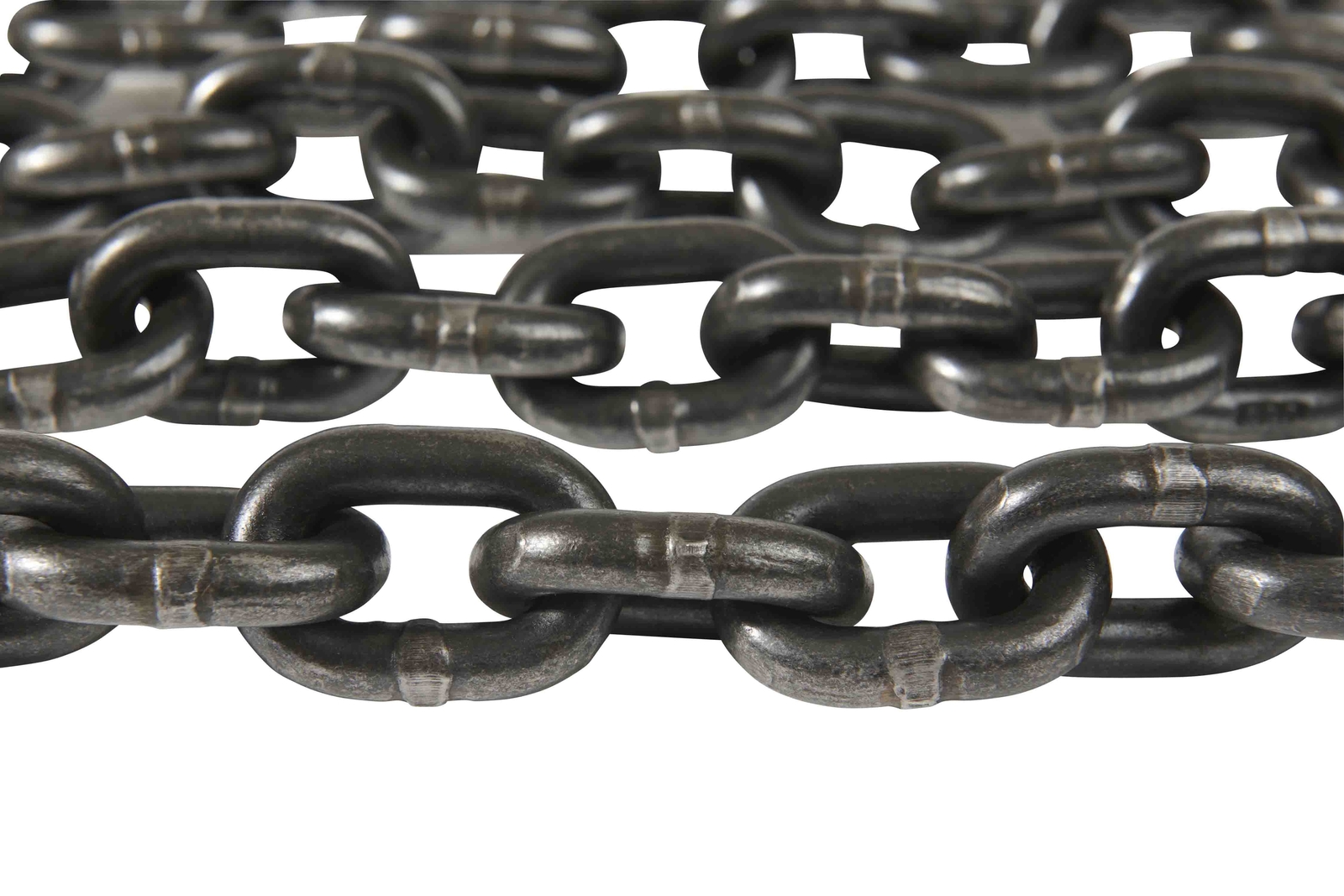 (4 Pack) G80 Alloy Tow & Binder Lashing Chain 1/2" x 10', 12,000 lbs WLL